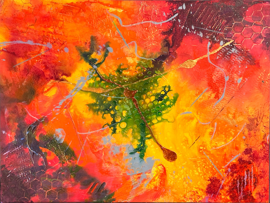 Image of Autumn Storm Painting