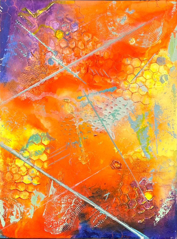 Image of Abstract 6 Painting